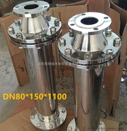 鍋爐補水除垢器 hyc c不銹鋼304材質(zhì)dn25 100強磁除垢器